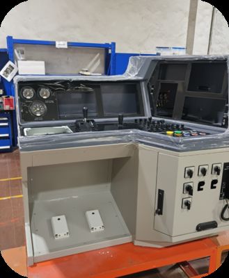 Panel de control de cabina para locomotoras de maniobras para exportación