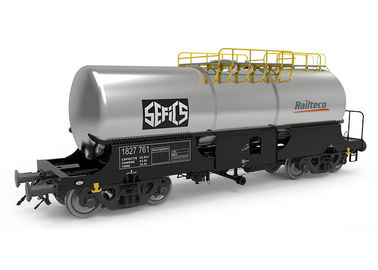 Carros del tanque ferroviarios de la alta capacidad, carga útil del coche del tanque del mineral/de aceite 43.6T