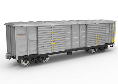 Carro cubierto del cargo del carril, capacidad de volumen del ³ del coche los 64m del cargo del tren
