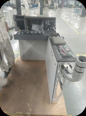 Panel de control del conductor del metro