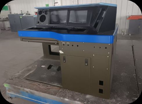 Sala de control eficiente para el maquinista de maniobras