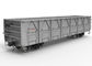 Capacidad de carga de tragante abierto de 61 toneladas del carro del cargo del carril del indicador estándar