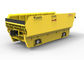Carro amarillo del cargo del carril, coche de carril de la explotación minera del ³ de los 20m para el mineral de la mina que lleva